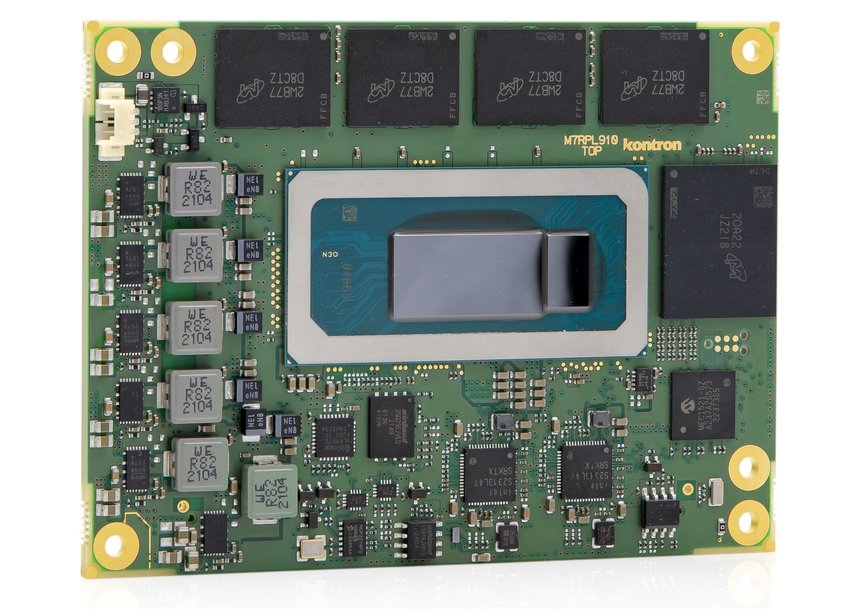 Kontron präsentiert COM-HPC Mini-Modul auf Basis der 13. Generation der Intel® Core™ Technologie
